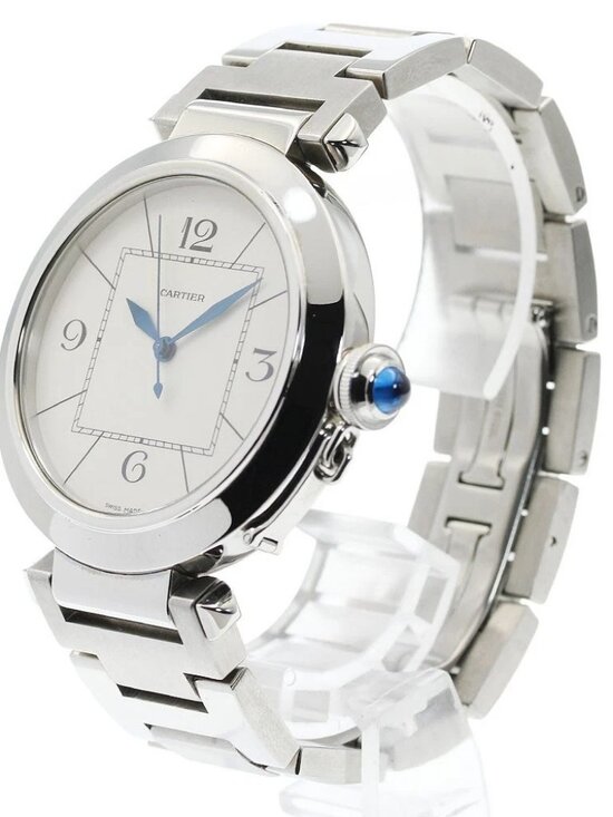 CARTIER Pasha 42MM W31072M7 beige Dial Automatic Men\'s Watch_962560 main image 4